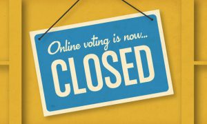 Online Voting Is Now Closed