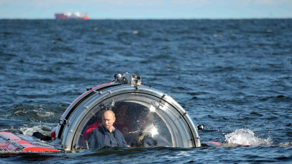 Vladimir Putin Joins Scientific Exploration To Sunken Frigate